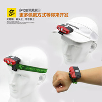 Rechargeable Induction Clamp Cap Headlights Night Fishing Light Fishing Peak Light Super Bright Mini Headwear LED Light Lithium Battery