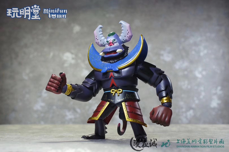 美影厂60周年 限量版 葫芦兄弟蝎子精 蜈蚣精可动版 玩明堂出品_7折