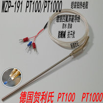 Armored PT100 temperature sensor WZP-191 platinum thermal resistance probe type temperature probe PT1000 platinum resistance