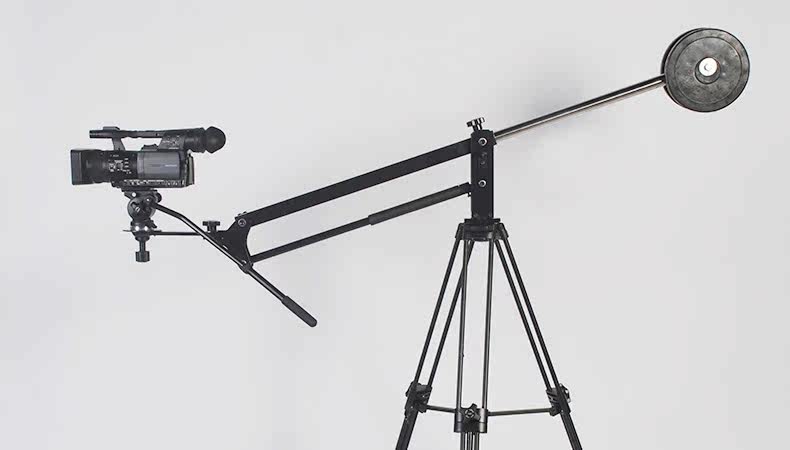 7米2.5米单反5d2摄像机摄影小dv微摇臂 云台66hdv加长版
