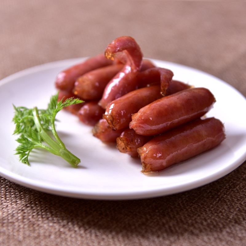 【食在川铭】台式小烤肠原味一口肠100g*2袋 烧烤小香肠火锅食材