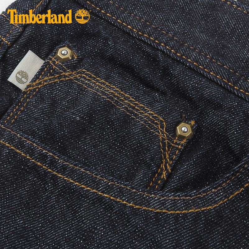 Timberland/添柏岚男装 新品户外纯棉透气修身牛仔裤|A192E产品展示图4