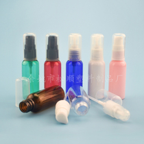 35ml Round Shoulder Thickened Full Hood Powder Pump Duckbill Press Bottle Cosmetic Pet Plastic Water Emulsion Essential Oil Dispensing Pot