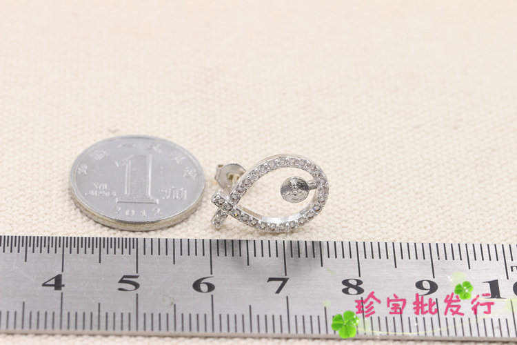 1厘米 备注:适合6-7mm内珍珠(仅供参考,实际以实物为准) 成品展示图