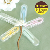 5) Contact lenses Color invisible myopia glasses case clip tweezers removal wearing device Auxiliary wearing tool ZY