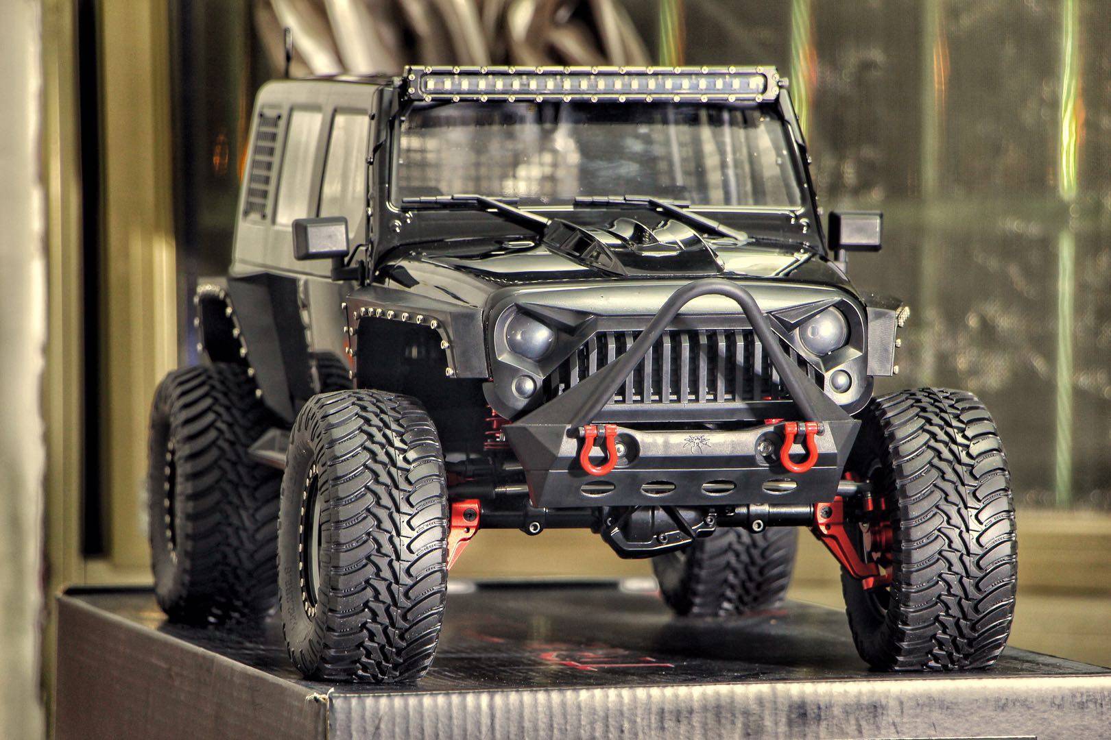 traction hobby founder ii 2019新款 1/8门桥版 km门桥牧马人