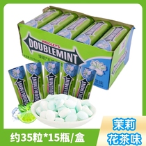 Green Arrow box sugar-free mints Jasmine 35*15 bottles of throat candy snacks 1 box