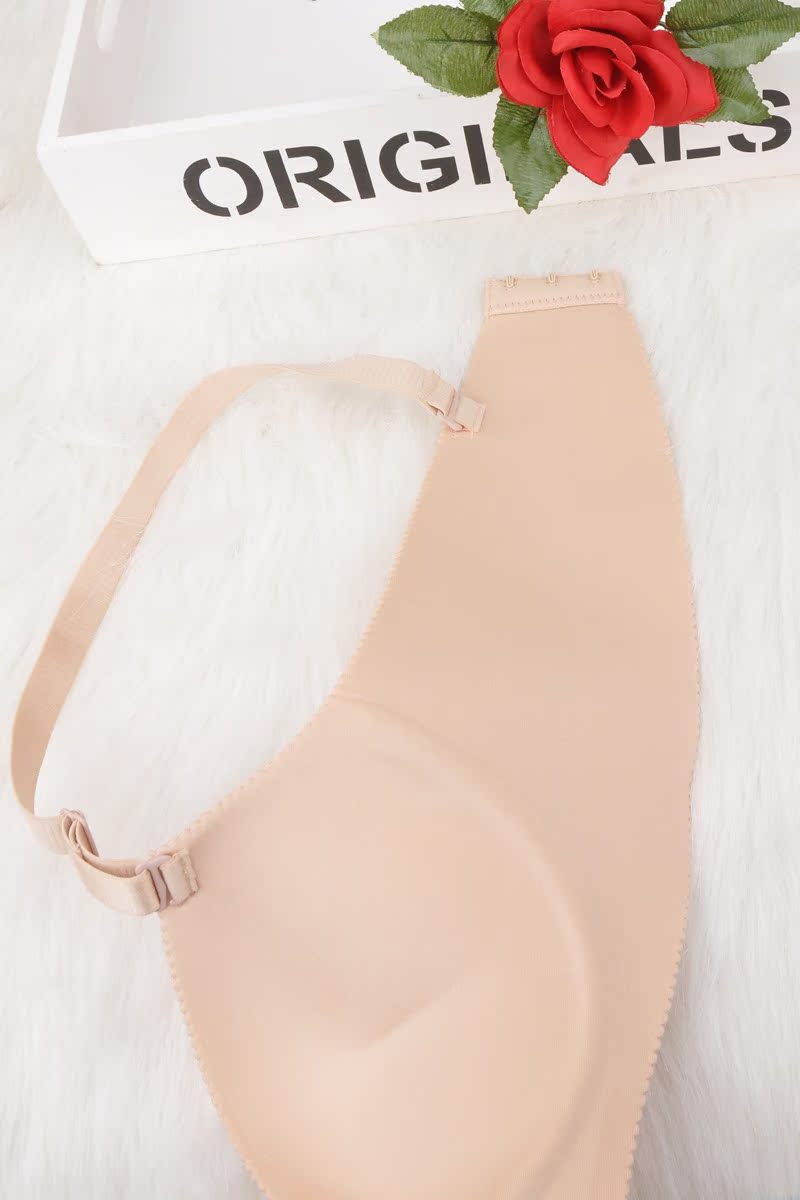 无痕文胸女士舒适调整型无痕内衣 厚薄款小胸聚拢一片式无痕文胸