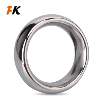 Load ring Stainless steel mens metal lock Solid fine ring Penis exercise fun ring sm scrotum bondage pendant