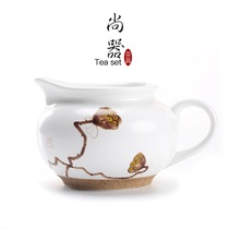 Kung Fu tea set ceramic public cup tea ceremony zero distribution Tea Cup uniform Cup Jingdezhen hand-painted tea Sea
