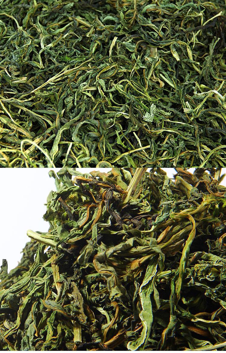 手工晾晒野生山野菜面条优质贡菜叶干菜脱水蔬菜干货1斤