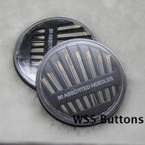 Button monopoly handmade accessories needle thread box hand sewing needle free blind needle household sewing thread measuring tape