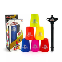 Yongjun Speed-stack competition cup flying Cup cushion set children UFO Cup Rubiks Cube student educational toy