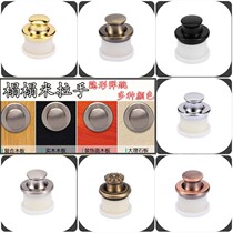 Hidden spring Push-pull Push-pull handle Cabinet invisible dark handle Drawer door self-bouncing embedded handle