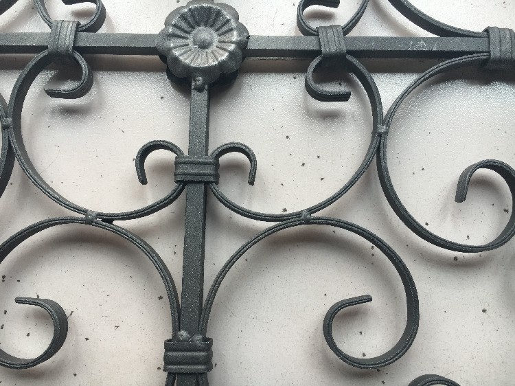 铁艺大门方形花配件 别墅大门花 组合花40 规格700*700