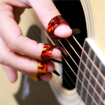 Guitar Plecker Finger Fingertip Dial Finger Pinball Jukri Thumb Pluck Pieces Folk Electric Wood Forefinger Middle Finger Shrapnel