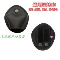 General quick pull handcuffs bag tactical running bag eight large handcuffs molle system hanging chest sleeve plainclothes hidden K bag