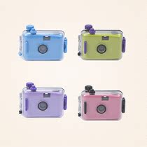 IMOME small retro film camera submersible waterproof ins film point-and-shoot camera boyfriend and girlfriend cute gift