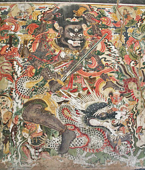 大笑明王,为虚空藏菩萨变化身.