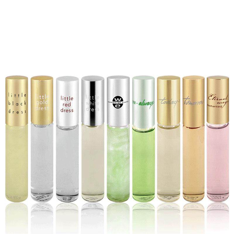 雅芳小黑裙走珠香水男女学生滚珠香水清新持久