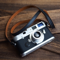 cam-in handmade retro cowhide micro single camera strap leather shoulder strap Sony Leica Fuji
