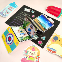 Organ Card Stacks of Happy Parent-child Early Childhood Primary Education Puzzle Toy Diy Hand Gift Cartoon Folding Card