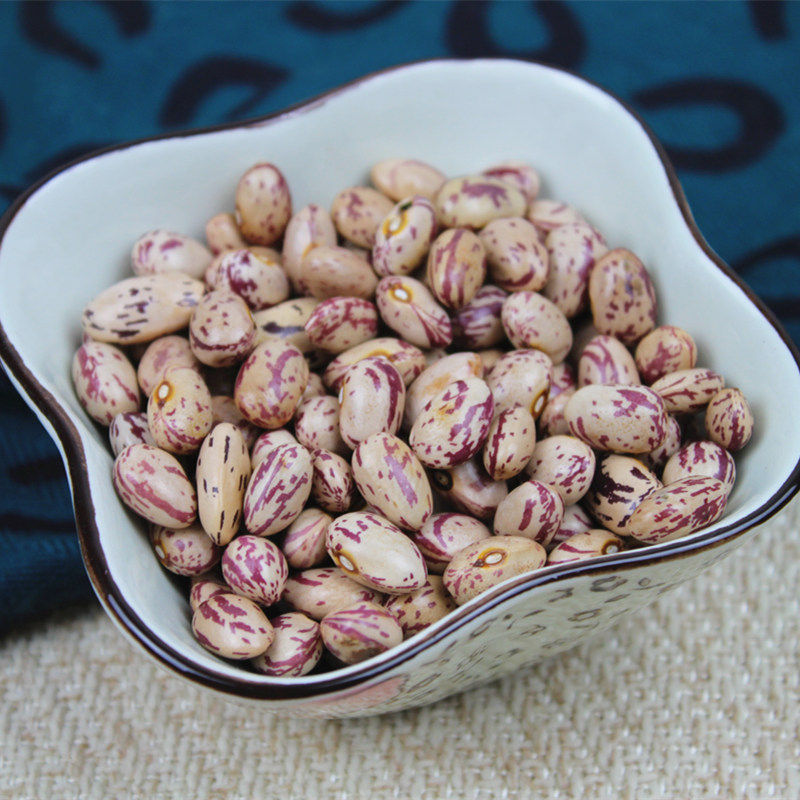 雀蛋豆新货正宗农家自种金丝豆红花豆奶花豆芸豆杂粮粗粮250g
