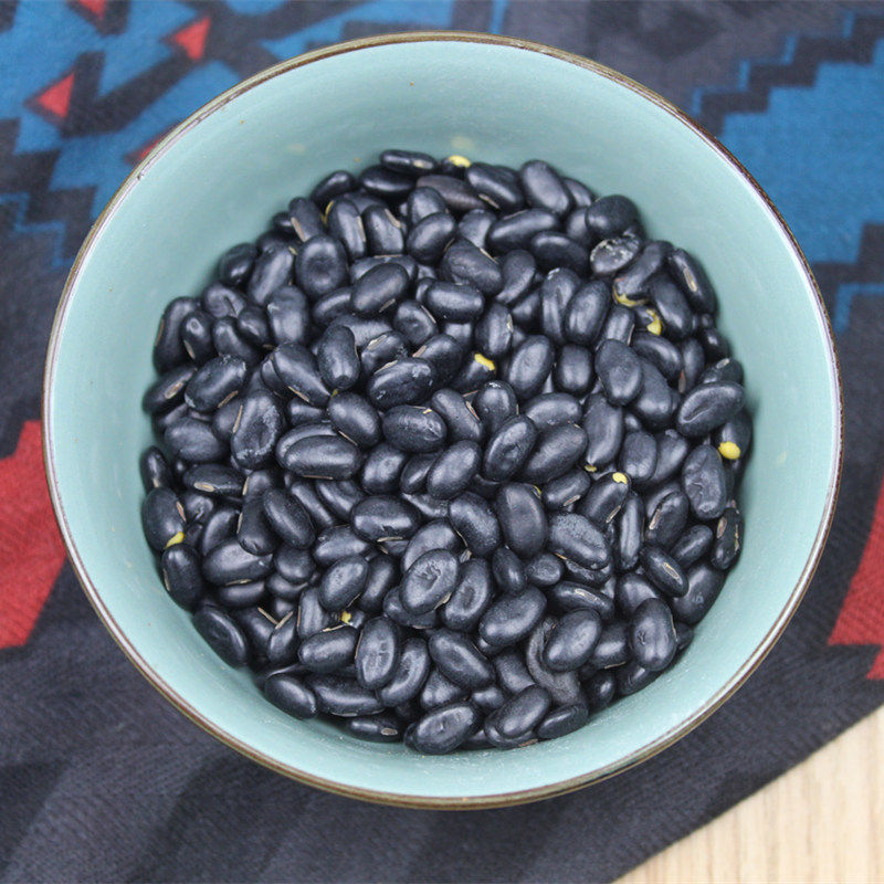 小黑扁豆 新货农家自种黑豆 乌豆 非转基因 大黑豆 杂粮粗粮250g