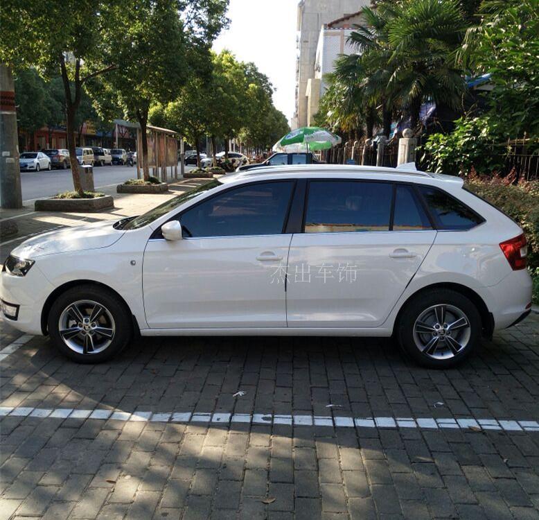 专用于斯柯达昕动改装专用行李架 铝合金车顶架 免打孔配件车顶架