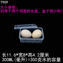 School kindergarten canteen sample box food storage box special small plastic crisper mini transparent box