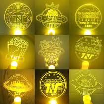 The companys annual meeting activities should help with custom lights hand-held lights light cards light sticks flashing atmosphere props