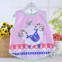 New baby eating and dining pocket bib 1-2-3-4 years old bib playful lion dress