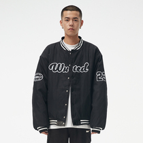 (WUT official store) American retro three-dimensional embroidered baseball jacket Tide brand autumn and winter New overalls