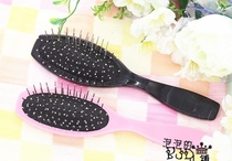 (Bubble House BJD) wig air cushion comb anti-static steel tooth comb steel tooth comb plastic handle