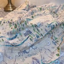 ins organic cotton baby gauze scarf bath towels newborn pure cotton swaddle towel can be made with background cloth photo