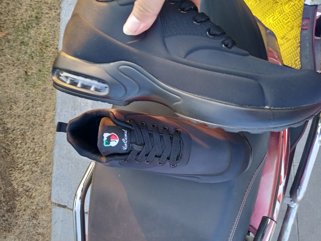 潮鞋6cm内增高运动男鞋有用吗？使用效果显示_搜券