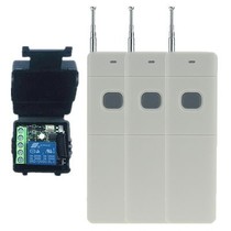 Long distance wireless remote control switch access control remote control 12V single-channel lamp electric control door magnetic lock controller 12V