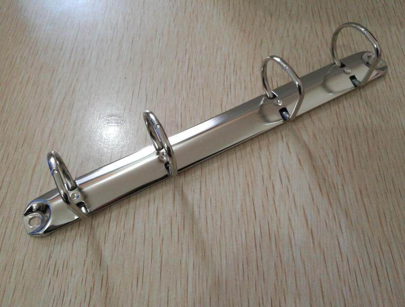 四孔d形夹 菜谱活页夹 21cm长四孔铁夹 装订夹 pd210-4文件架子