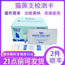 Cat Nasal Support Test Paper FHV Herpes Virus FIFV Detection Card Cold Runny Nose Operation Simple Accuracy Accuracy