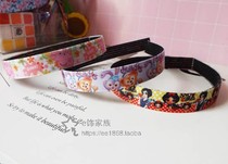 e-ornaments family children cute cartoon soft hoop headband bangs magic stickers broken hair sticky hair stickers