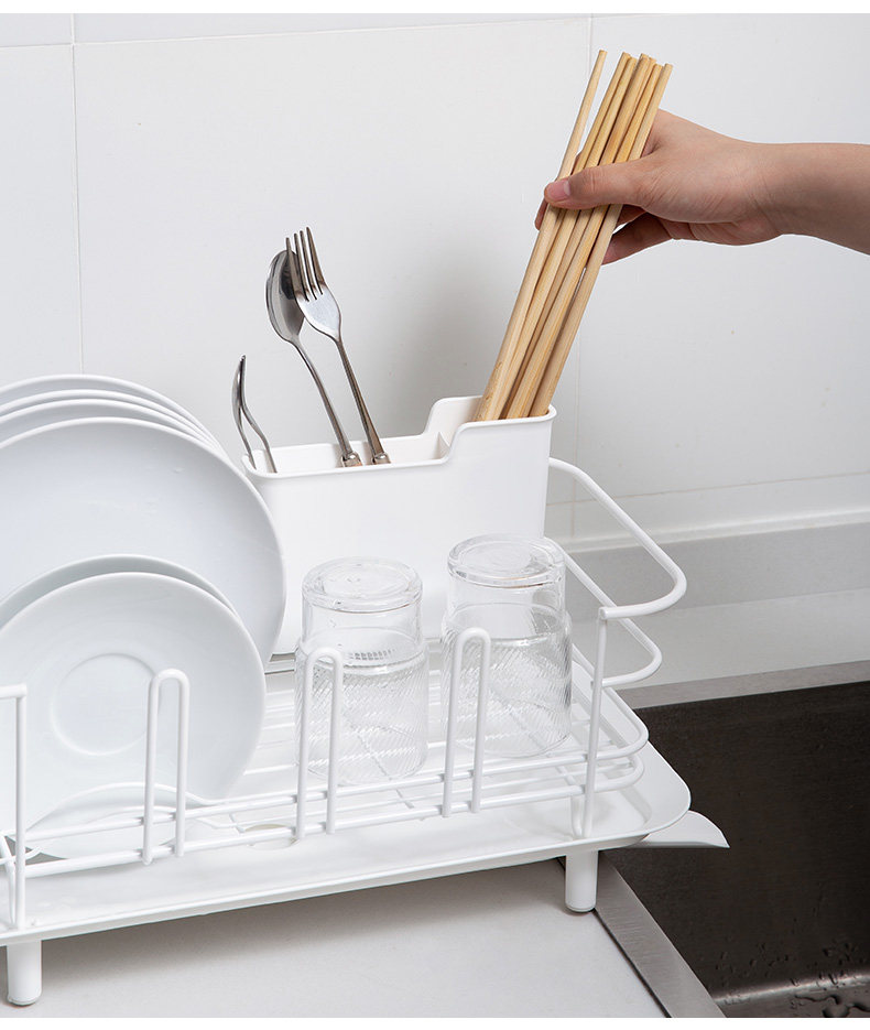 risu厨房放碗架餐具杯子沥水架洗碗池餐盘收纳架筷笼碗碟置物架