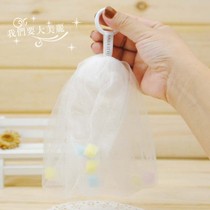 Spot Japanese specialist HABA bubble net clean ring with small sponge block foam is dense