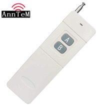 2-key wireless remote control switch with remote control fixed code SC2262 315 megadistance through wall 315M3000M