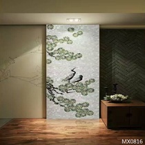 Natural shell mosaic puzzle Custom mural parquet tile entrance aisle background wall Fine cut painting Bedside painting