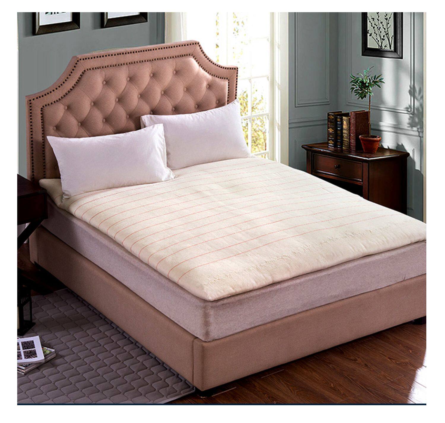 棉絮棉被褥床垫床褥纯棉花褥子双人1.8m学生1.5全棉1.