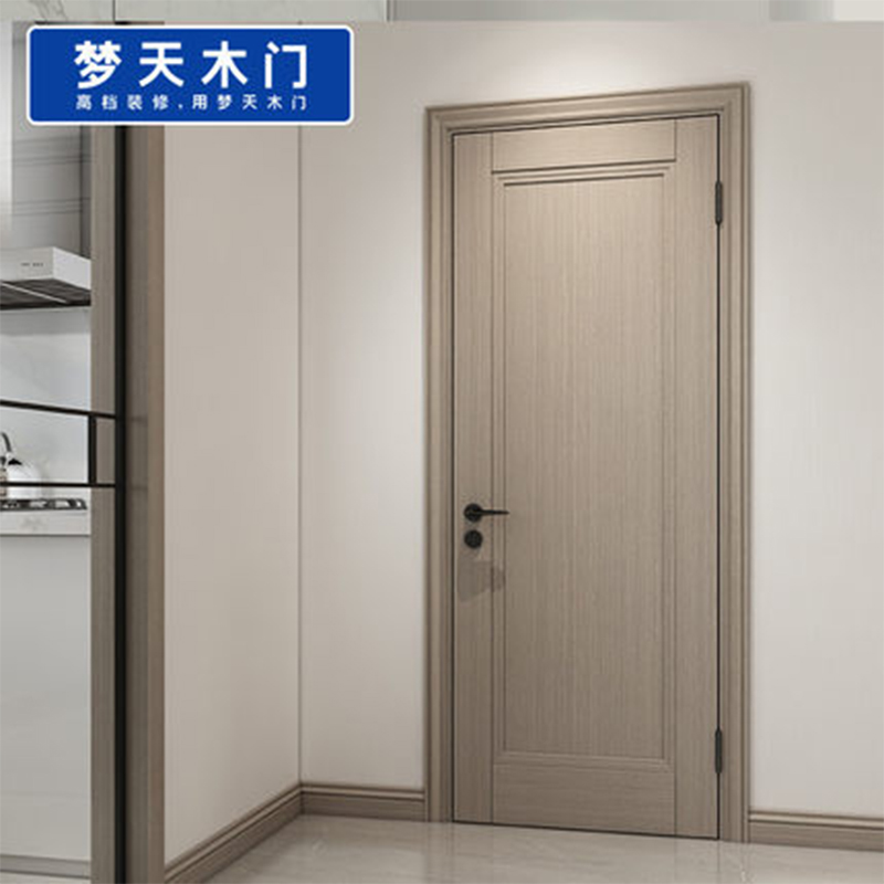 Dream day wooden door water paint interior door room door bedroom door invisible door custom door villa folio door 4E11