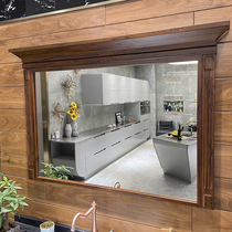 Fadio stainless steel bathroom cabinet matching mirror Easyhome