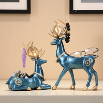 Creative living room door storage ornaments Modern simple shoe cabinet entrance storage key box Nordic decoration gifts