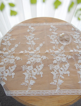 Korean princess lace with multipurpose cover towel fresh embroidered tablecloth