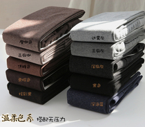 Autumn and winter pantyhose leggings stockings warm Terry impervious linen oatmeal white cotton thin